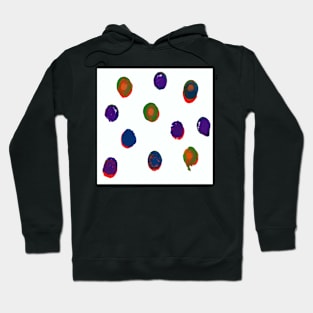 Painted Circles Layered Hoodie